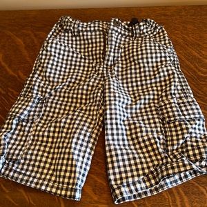 Plaid shorts